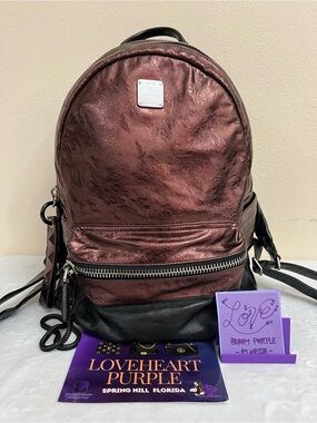 MCM BAGPACK METALLIC